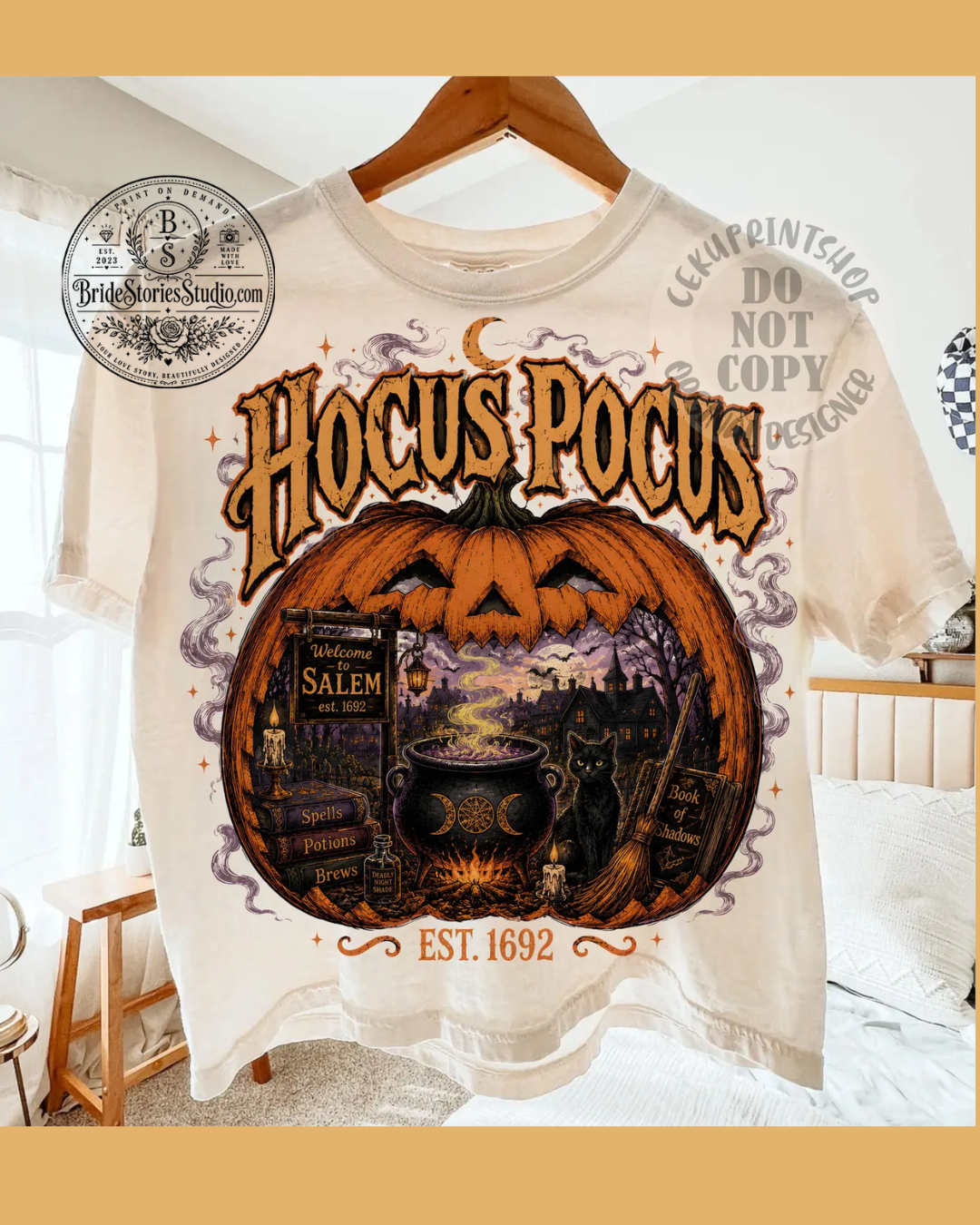 Vintage Witchy Halloween PNG
