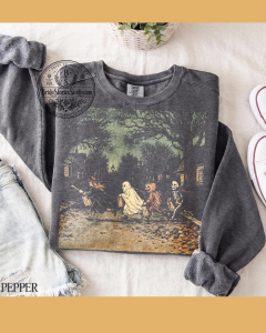 Ghost Pumpkin Skeleton Tee