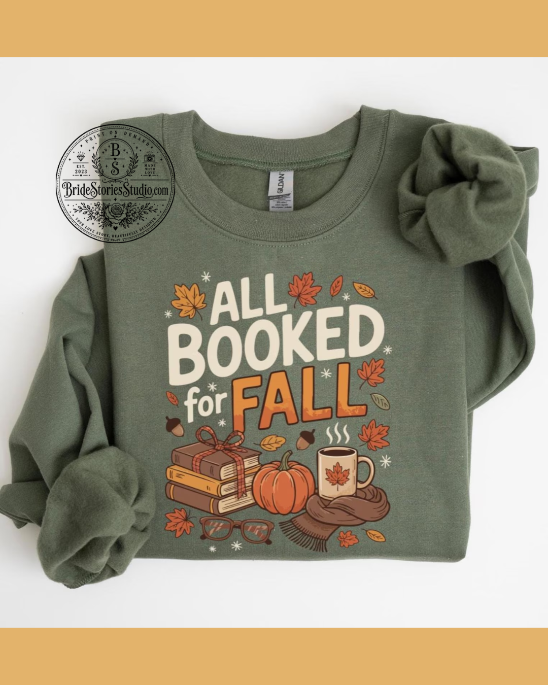 All Booked For Fall Shirt – Cozy Autumn Book Lover Tee