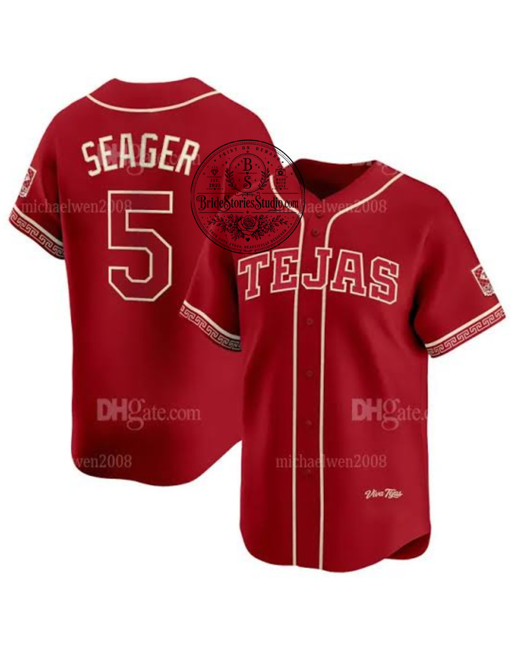 Texas Inspired Baseball Jersey – Retro American Baseball Style