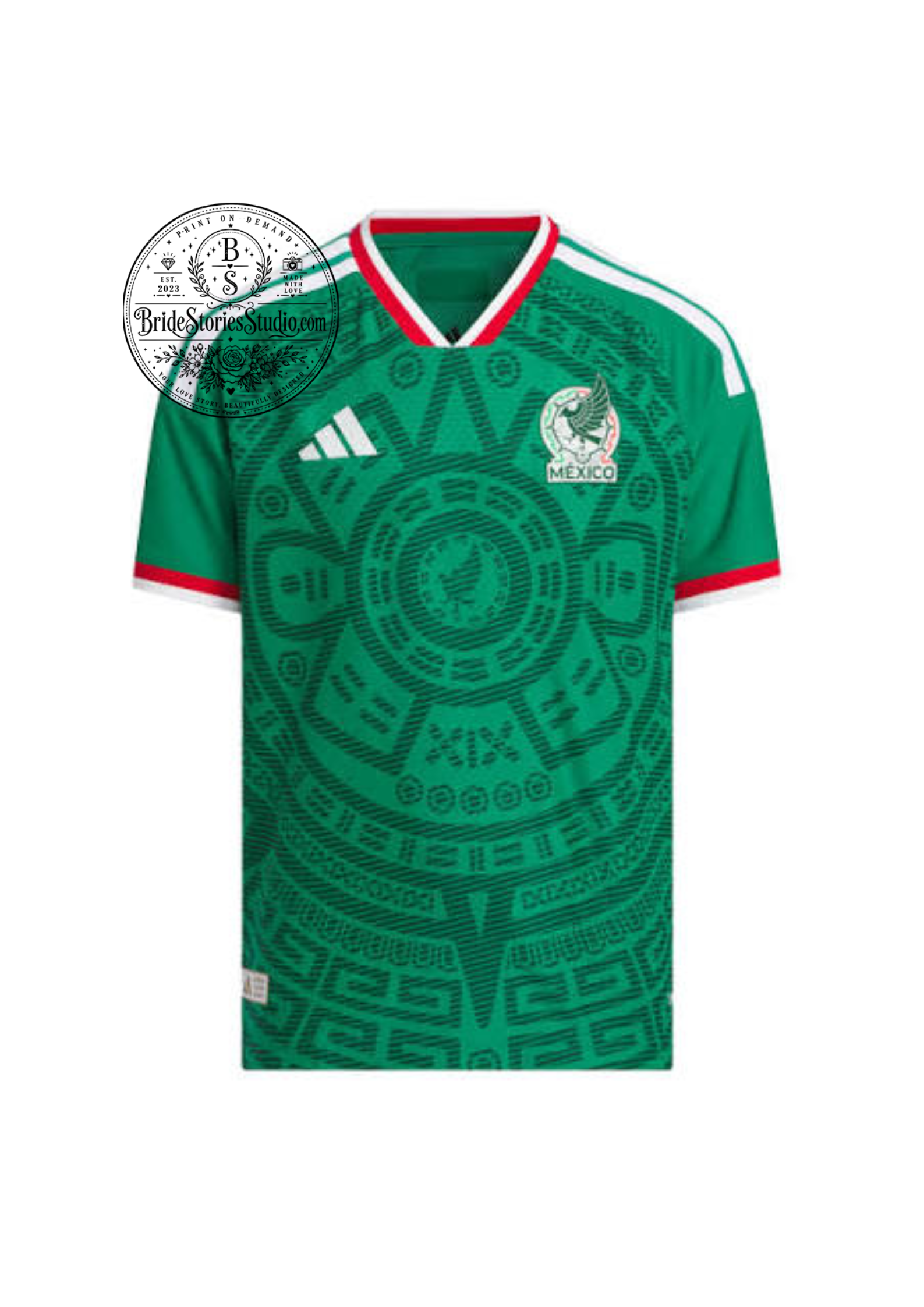 Mexico Inspired Soccer Jersey – Latin Football Style